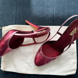 Miu Miu Ruby Patent Leather Heels (3 1/2") Size 8 1/2